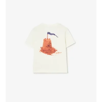 T-shirt in cotone con logo Sandy