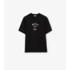 T-shirt in cotone con motivo a quadri