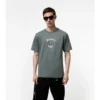 T-shirt in cotone con motivo a quadri
