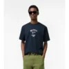 T-shirt in cotone con motivo a quadri