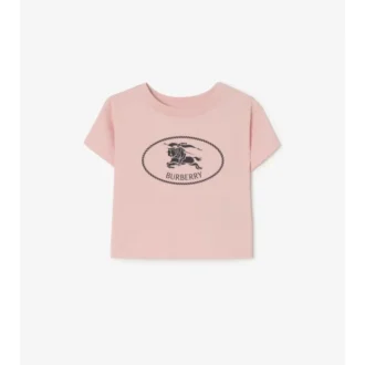 T-shirt in cotone con motivo Knight Stamp