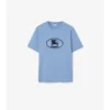 T-shirt in cotone con motivo Knight Stamp
