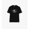 T-shirt in cotone con motivo Knight Stamp