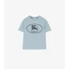 T-shirt in cotone con motivo Knight Stamp