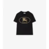 T-shirt in cotone con motivo Knight Stamp