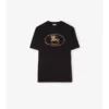 T-shirt in cotone con motivo Knight Stamp