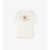 T-shirt in cotone con motivo Knight Stamp