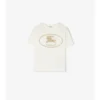 T-shirt in cotone con motivo Knight Stamp