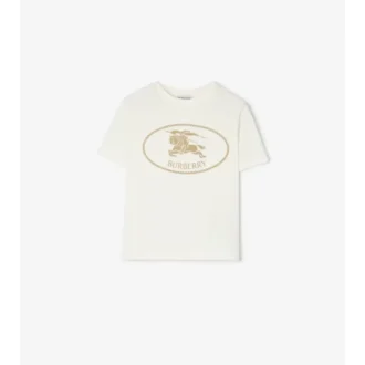 T-shirt in cotone con motivo Knight Stamp