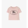 T-shirt in cotone con motivo Knight Stamp