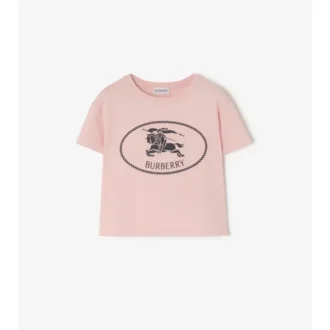 T-shirt in cotone con motivo Knight Stamp