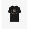 T-shirt in cotone con motivo Knight Stamp