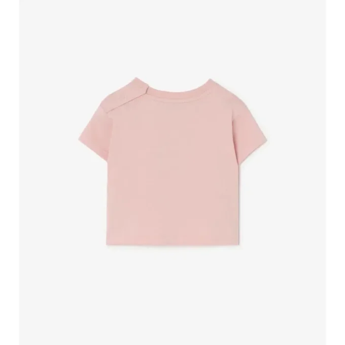 T-shirt in cotone con motivo Knight Stamp