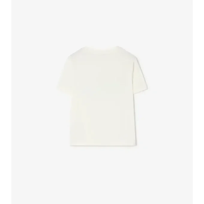 T-shirt in cotone con motivo Knight Stamp