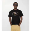 T-shirt in cotone con motivo Knight Stamp