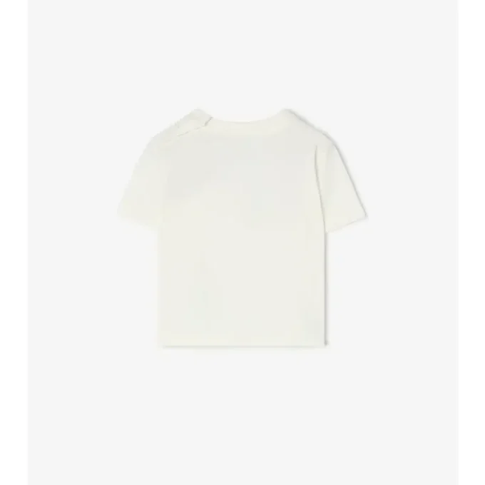 T-shirt in cotone con motivo Knight Stamp