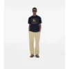 T-shirt in cotone con motivo Knight Stamp