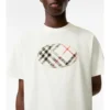 T-shirt in cotone con motivo Knight Stamp