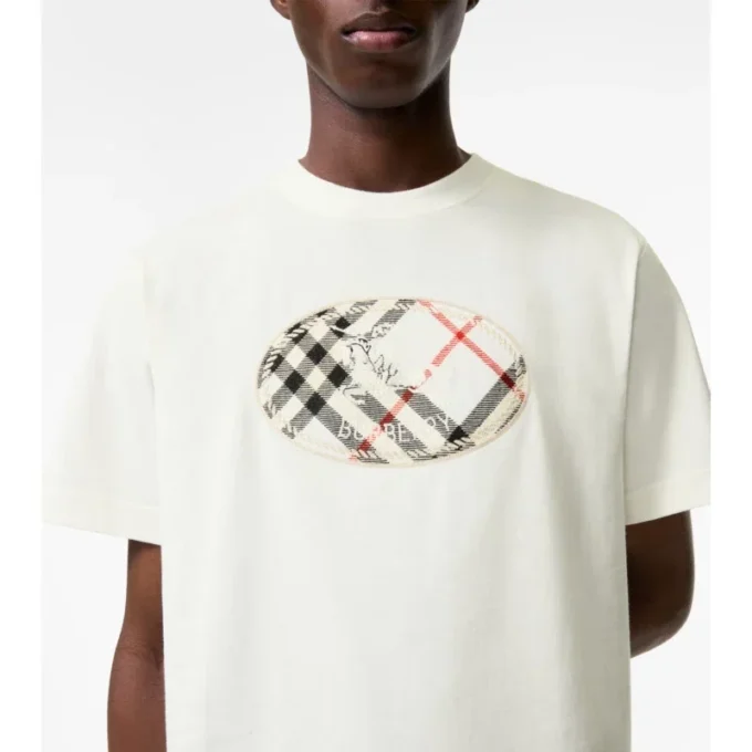 T-shirt in cotone con motivo Knight Stamp