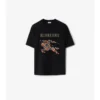 T-shirt in cotone con ricamo EKD