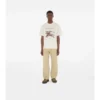 T-shirt in cotone con ricamo EKD