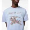 T-shirt in cotone con ricamo EKD