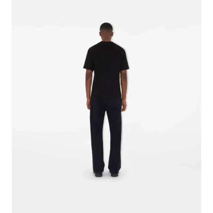 T-shirt in cotone con ricamo EKD