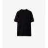 T-shirt in cotone con tasca a quadri