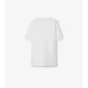 T-shirt in cotone con tasca a quadri