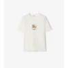 T-shirt in cotone EKD a motivi floreali