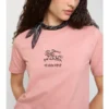 T-shirt in cotone EKD a motivi floreali