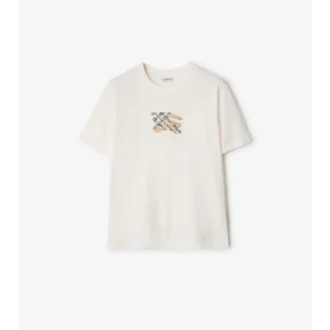 T-shirt in cotone EKD Check