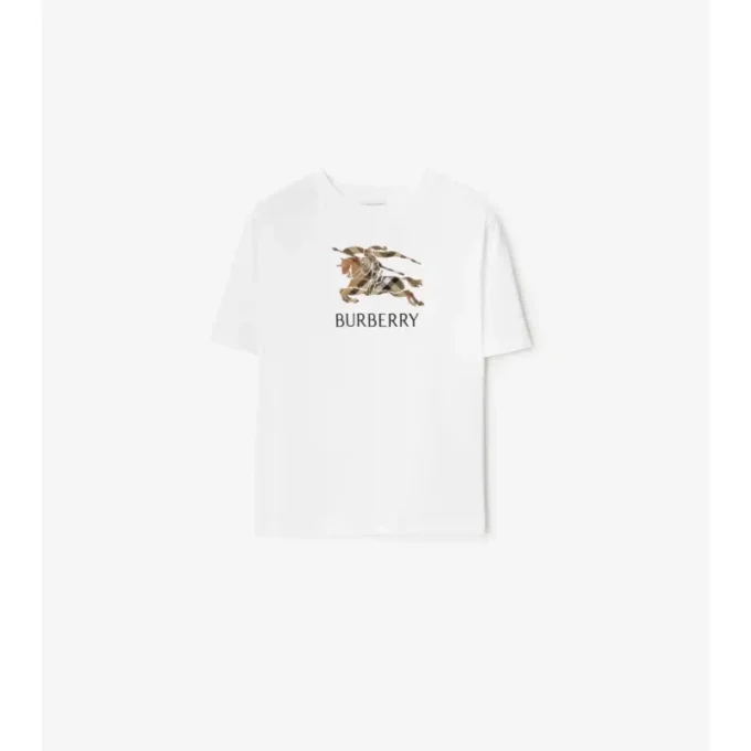 T-shirt in cotone EKD Check
