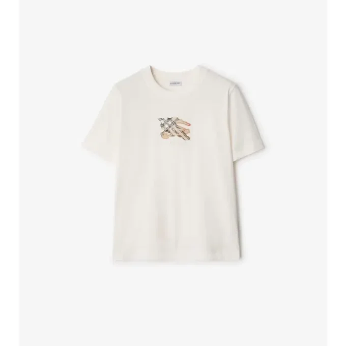 T-shirt in cotone EKD Check