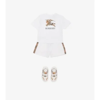 T-shirt in cotone EKD Check