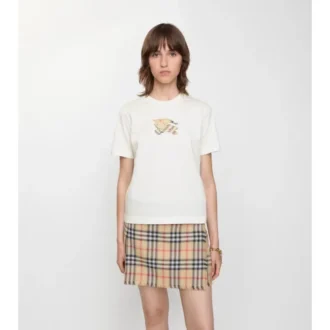 T-shirt in cotone EKD Check