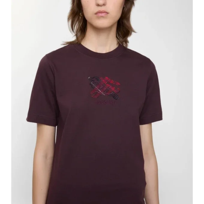 T-shirt in cotone EKD Check