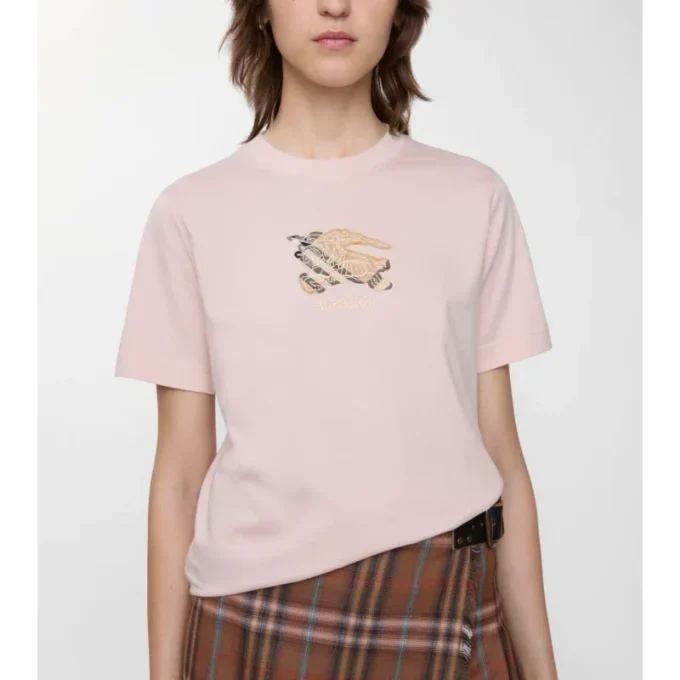 T-shirt in cotone EKD Check