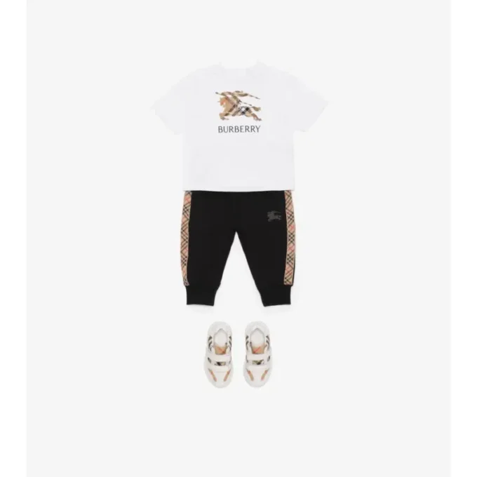 T-shirt in cotone EKD Check