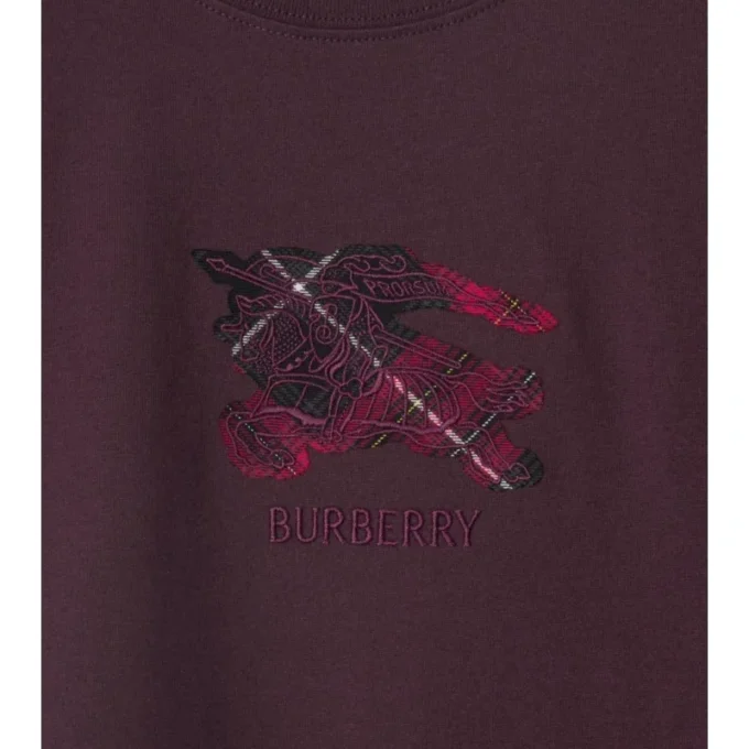 T-shirt in cotone EKD Check