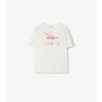 T-shirt in cotone EKD multicolore
