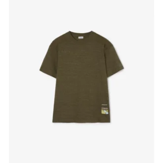 T-shirt in cotone Landscape Label
