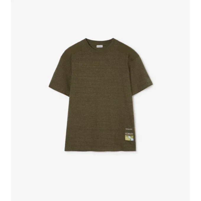 T-shirt in cotone Landscape Label
