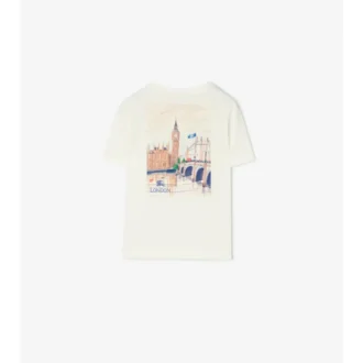 T-shirt in cotone London Bear
