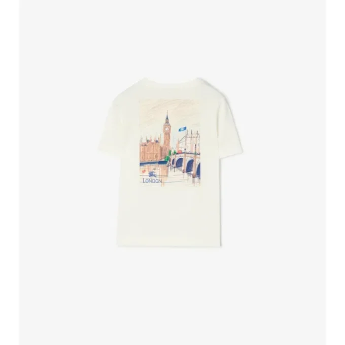 T-shirt in cotone London Bear