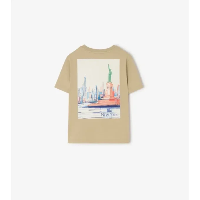 T-shirt in cotone New York Bear