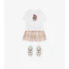 T-shirt in cotone Ski Bear