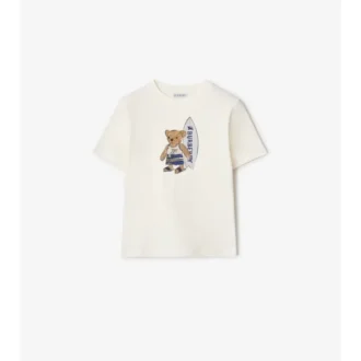 T-shirt in cotone Surfer Bear