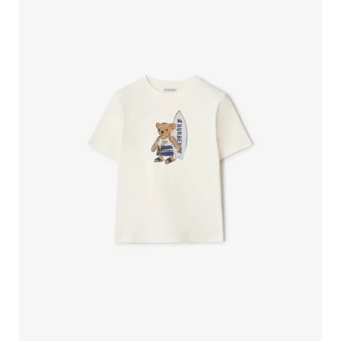 T-shirt in cotone Surfer Bear