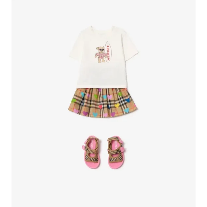 T-shirt in cotone Surfer Bear